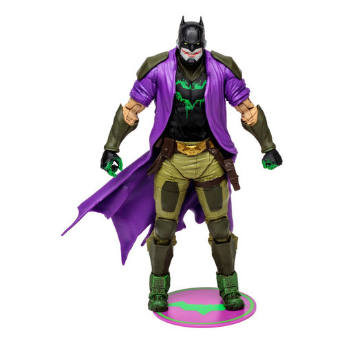 Muñeco Batman Dark Detective Jokerized Dc Multiverse M4e 