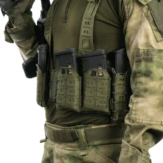 Porta Cargador De Bajo Perfil Pouch Novritsch Sistema Molle Color Verde Orientación De La Mano Zurdo/diestro