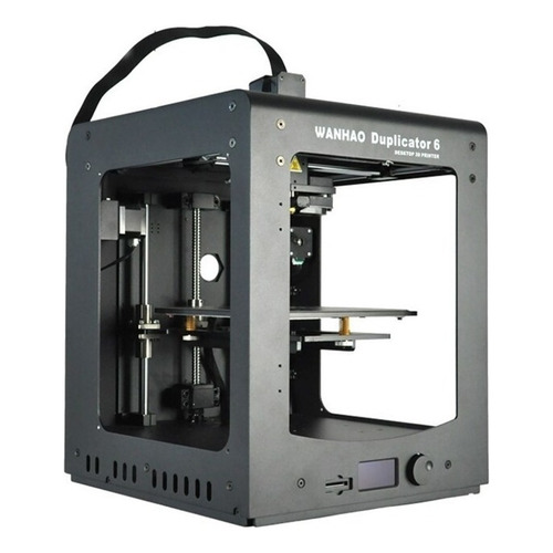 Impresora 3D Wanhao Duplicator 6 Plus Mark II color black 110V/250V con tecnología de impresión FDM