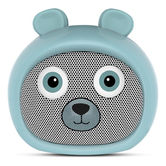 Parlante Portatil Animales Bluetooth Microfono Soul Pet Tws Color Oso Verde