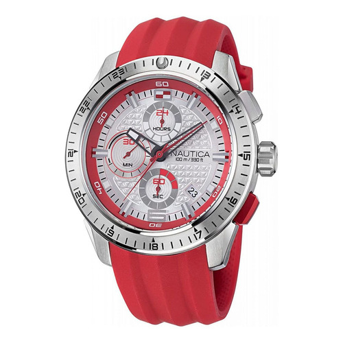 Reloj Para Hombre Nautica Napnss215 Napnss215 Rojo