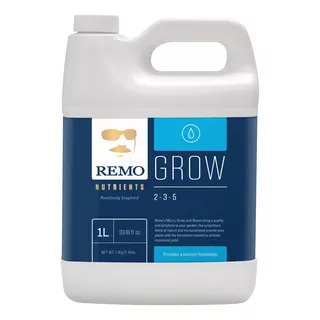Fertilizante Remo Nutrients Grow 1l (2-3-5) Plantas Cultivo