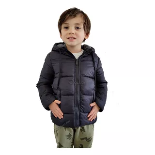 Campera Abrigada Nene Nena Capucha Y Polar Storm Control