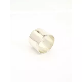 Anillo Tubo 1cm Plata 925 