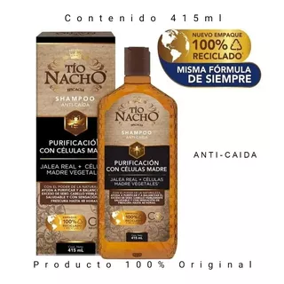 Shampoo Tio Nacho Purificacion Anticaida 415ml Original