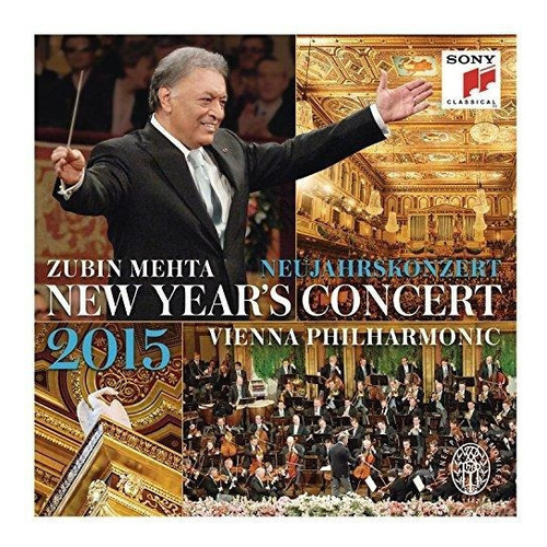 Cd Metha Zubin & Wiener Philarmon, New Years Concert 2015
