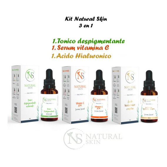 Kit Facial Tonico Despigmentante - Unidad a $99000