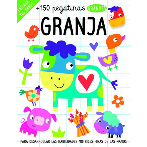 150 Pegatinas Granja ( Libro Original ), De Aa.vv, Jayne Scholfield, Raquel Duato Garcia, Aa.vv, Jayne Scholfield, Raquel Duato Garcia. Editorial Edebe En Español