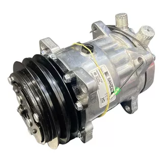 Compressor Mod Sanden 7h15 4627 Polia 2a Saida Cima 24v 