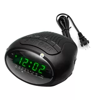 Radio Reloj Digital Despertador De Mesa Am Fm Vsrc758