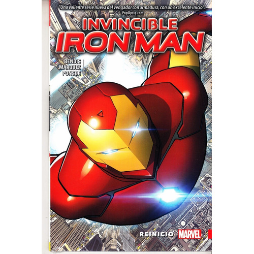 Comic Marvel Iron Man Reinicio  Sellado Nuevo