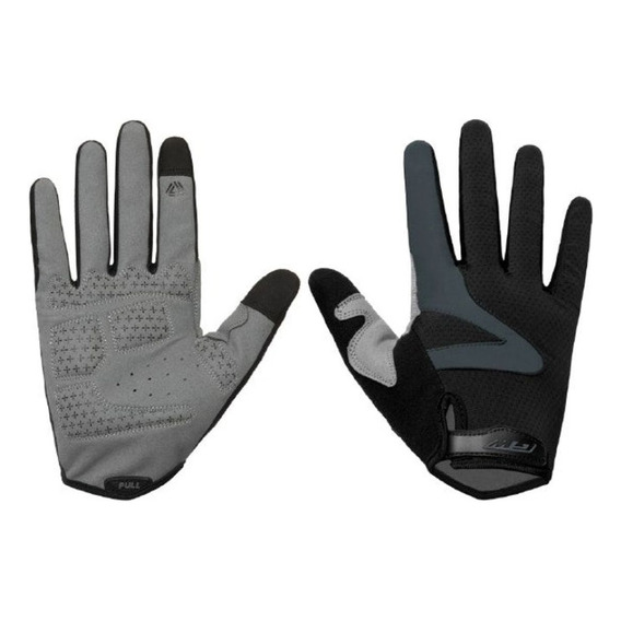 Guantes Ciclismo Largos Gw Comfort Negro Gris