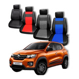 Fundas Cubre Asiento Auto Cuero Ecológico Renault Kwid Cuota