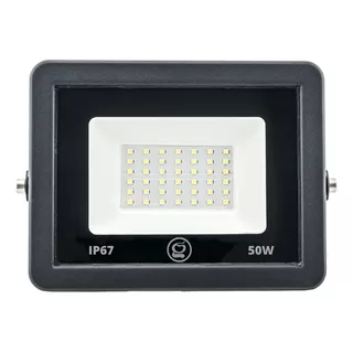 Kit 3 Refletor Led Eco 50w Smd Holofote Lp67 Slim Iluminação