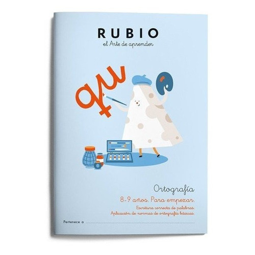 OrtografÃÂa 3 (8-9 aÃÂ±os. Para empezar), de Varios autores. Ediciones Técnicas Rubio - Editorial Rubio, tapa blanda en español