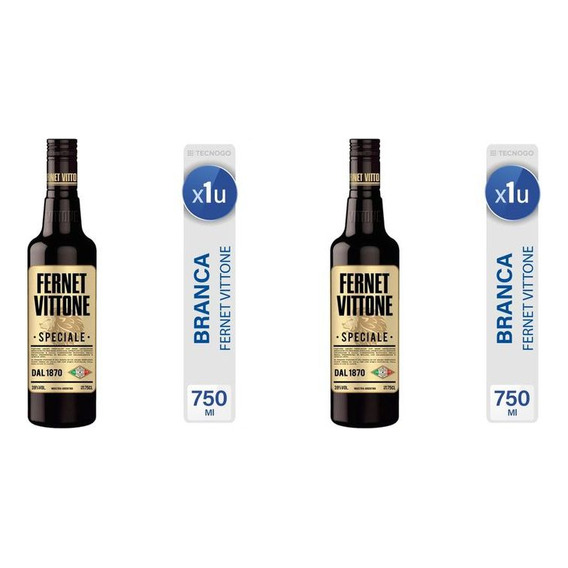 Fernet Speciale Aperitivo Fratelli 750ml Vittone Pack X2u