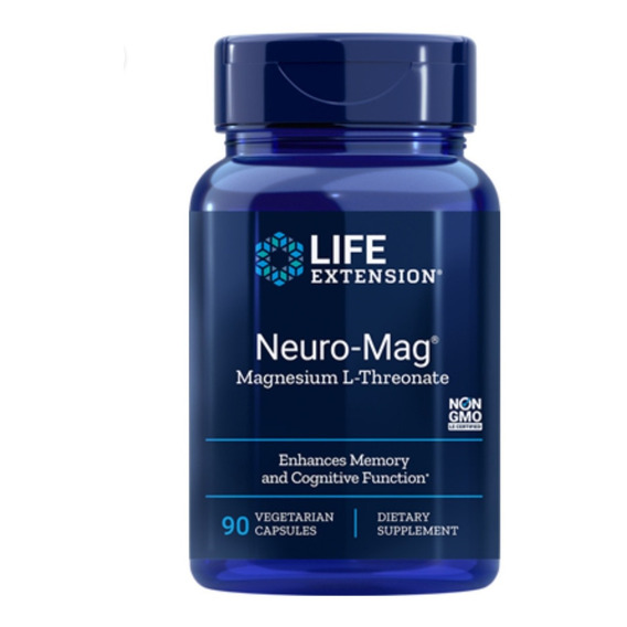 Life Extension L-treonato De Magnesio 90 Vegcaps Sfn Sabor Sin sabor