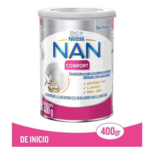 Leche De Fórmula En Polvo Nestlé Nan Comfort En Lata De 400g