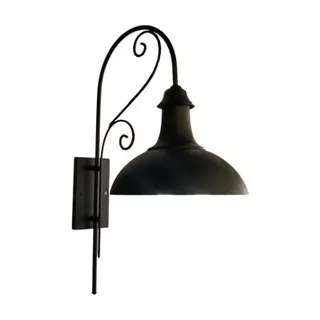 Farol De Pared De Hierro Vintage Industrial Exterior Cod 494