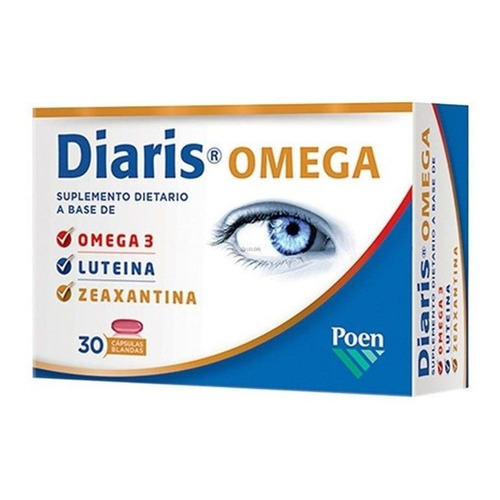 Diaris Omega X 30 Capsulas Blandas