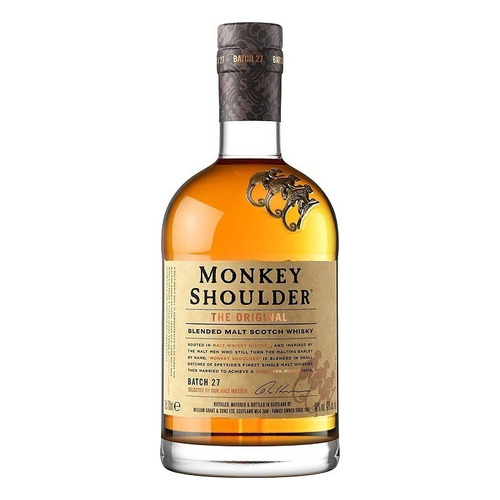 Monkey Shoulder Blended Malt Scotch Whisky Batch 27 700ml botella unidad