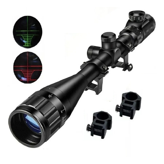 Mira Telescopica Rifle Caza Pcp Mira Profesional 6-24x50 