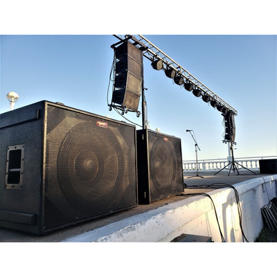 Caja Bafle Subwoofer B&c 21 Pulgadas 2000w Rms En 4 Homs