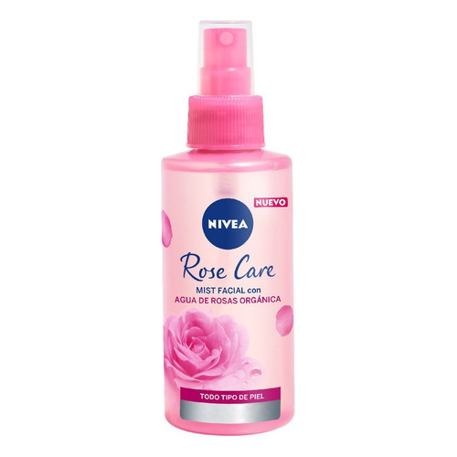 Nivea Mist Facial Rose Care Hidratante Refrescante X 150 Ml