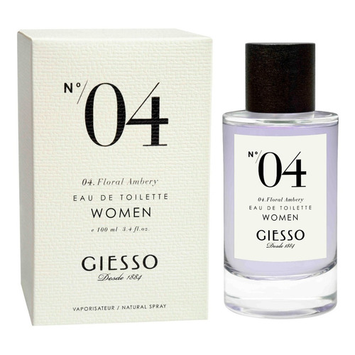 Perfume Giesso N°4 Mujer X100ml