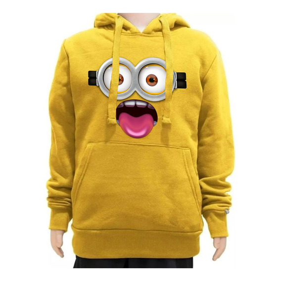 Buzo Canguro Fepa  Minions En 4 Hermosos Diseños  Unisex