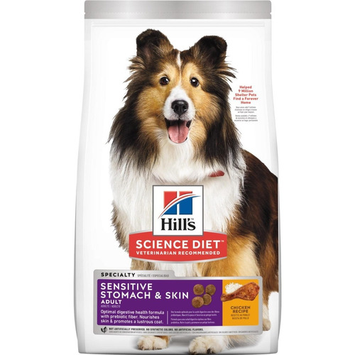 Hills Adult Sensitive Stomach & Skin 1.81 Kg / Catdogshop