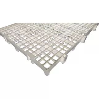 14 Pisos Plastico Branco Estrado Pallet 50x25cm Multi Canil