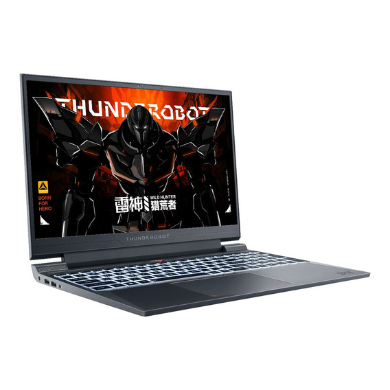 Laptop  gamer  Thunderobot 911X gris oscura 15.6", Intel Core i7 13620H  16GB de RAM 512GB SSD, Nvidia GeForce RTX 4060 165 Hz 2560x1440px Windows 11 Pro