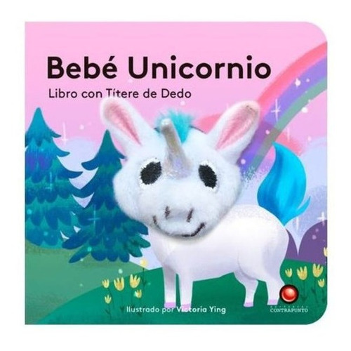 Libro Libro Con Titere De Dedo - Bebe Unicornio
