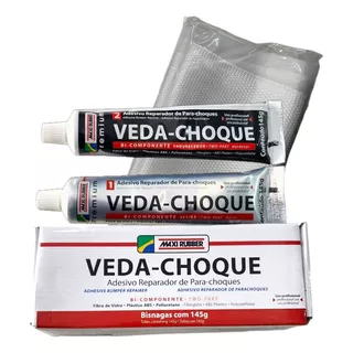 Veda Choque 290gr Cola Para Plásticos Maxi Rubber Oferta