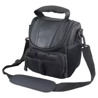 Bolsa Case Câmera Nikon D3200 D3300 D5300 D5500 P600 Minibag Cor Preto