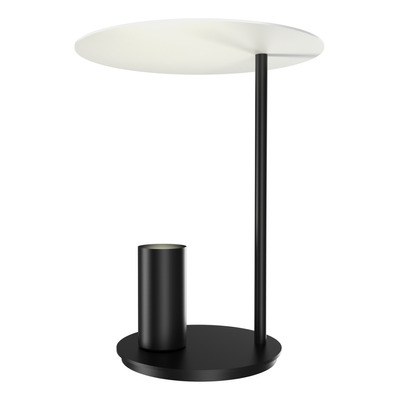 Lampara Velador Reflex De Mesa Negro Difusor Led Deco Lk