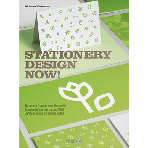 Stationery Design Now!, De Julius (ed) Wiedemann. Editorial Taschen, Tapa Blanda En Español