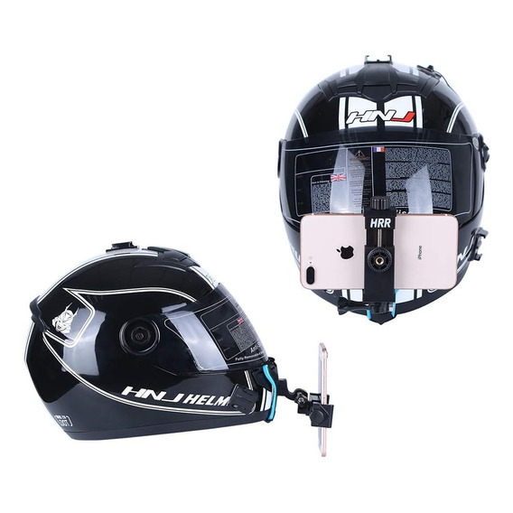 Soporte Para Celular, Gopro En Casco De Moto