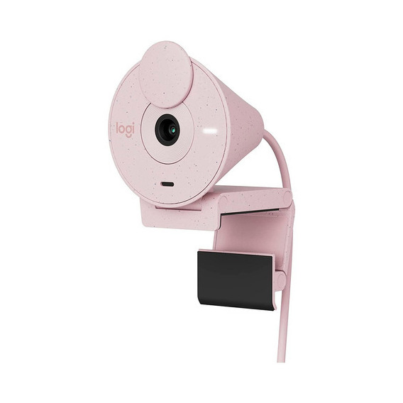 Cámara Web Logitech Brio 300 Rosa 1