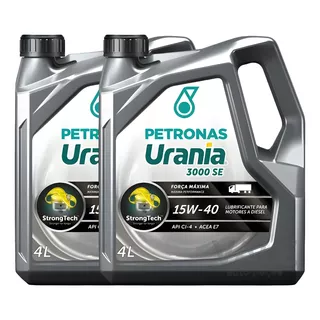  Óleo  Petronas 3000 Se  Urania  15w40 Mineral 8 Litros
