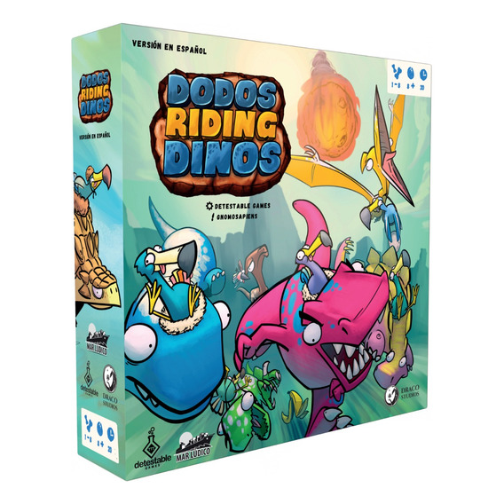 Dodos Riding Dinos - Juego De Mesa En Español