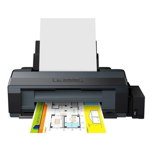 Impresora a color simple función Epson EcoTank L1300 negra 100V - 120V