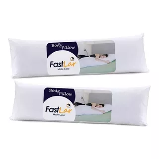 Travesseiro De Corpo Body Pillow 40cm X 1,30m 2 Pçs Gestante