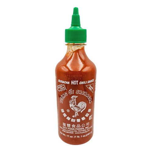 Salsa Picante Sriracha Huy Fong con 481g