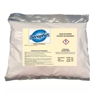 Sales De Epsom 10 Kg. Sales De Baño, (sulfato De Magnesio)