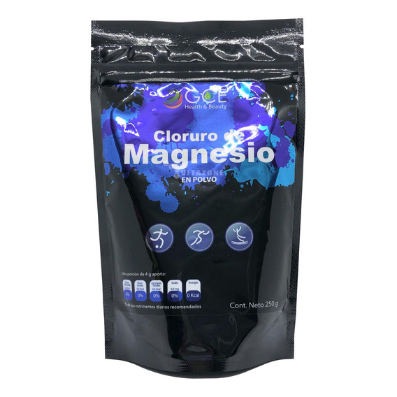 Cloruro De Magnesio En Polvo 250 Grs Sabor Sin Sabor