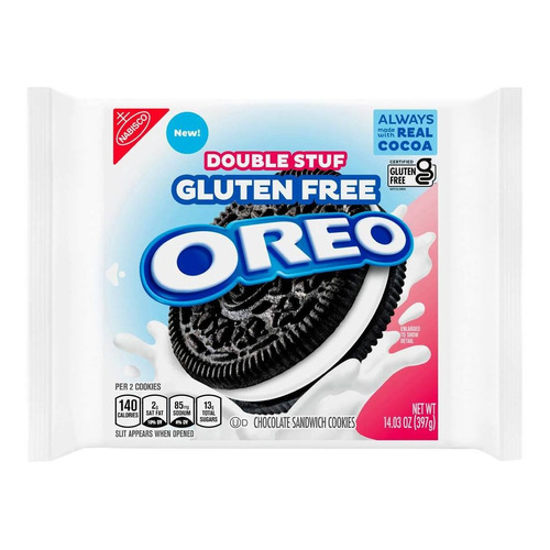 Galletas Oreo Gluten Free 376g