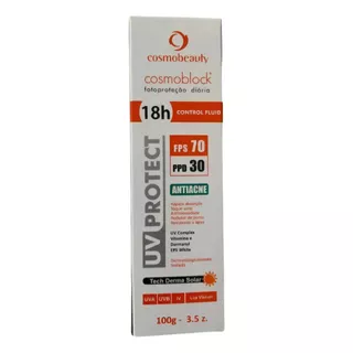 Cosmobeauty Uv Protect Fps70 Control Fluid 18hs Antiacne
