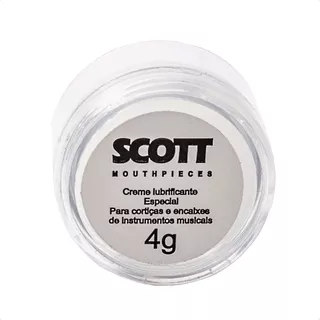 Grease Lubrificante Scott 4g Cortiça Encaixes Sax Clarinete